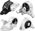 Automotive Engine Mounts Kit OE Replacement for Town & Country/Voyager/Caravan 2001-2007 3.3L/3.8L, FWD Automatic Transmission (OE# A2925, A2926, A2927, A2928)